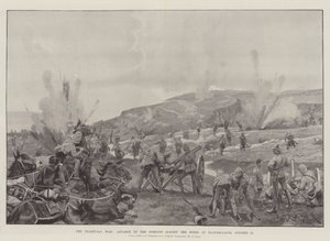 The Transvaal War, Advance of the Gordons Against the Boers at Elandslaagte, 21 October